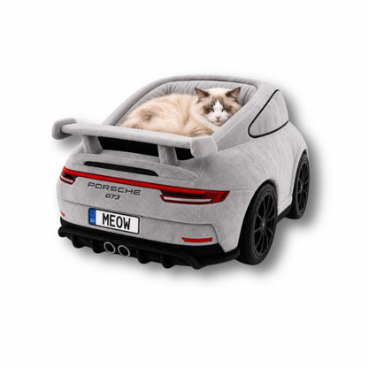 PawRacer Luxury Car Beds for cats
