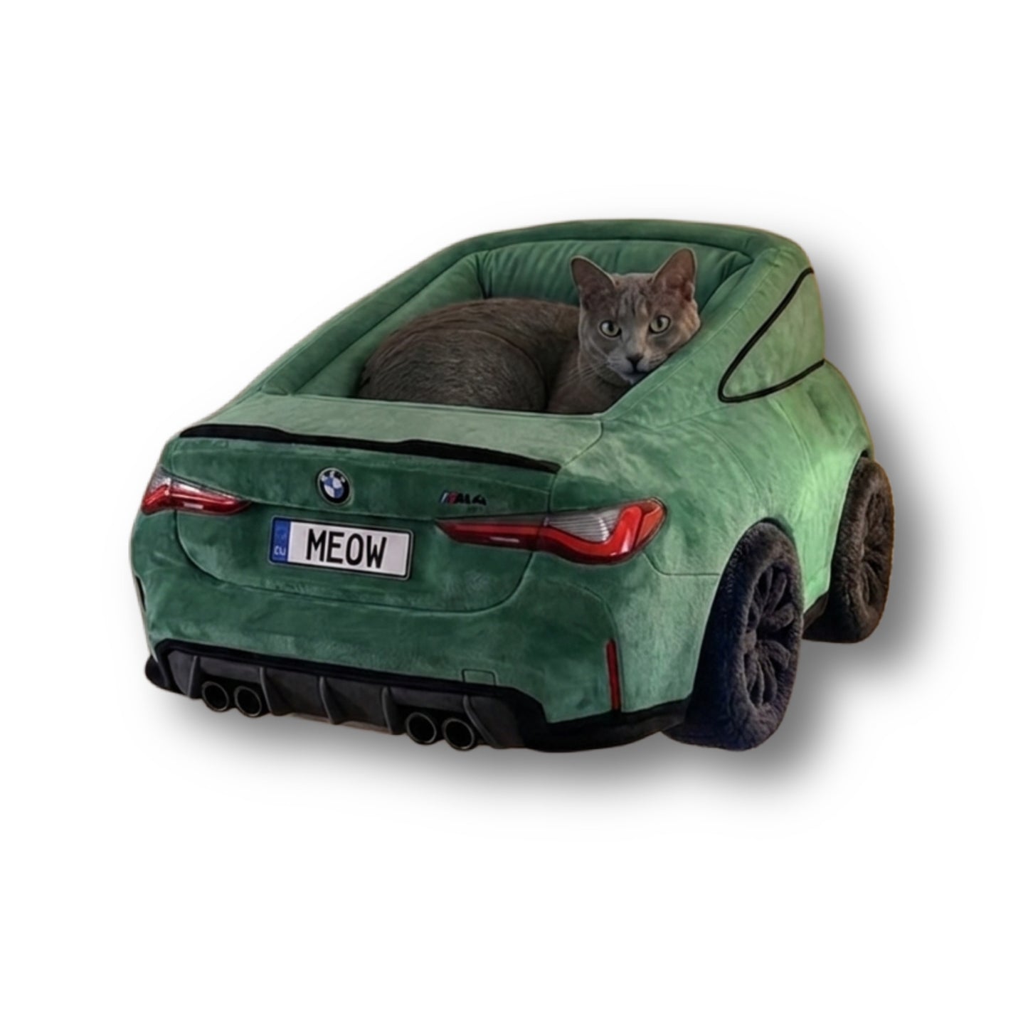 PawRacer Luxury Car Beds for cats