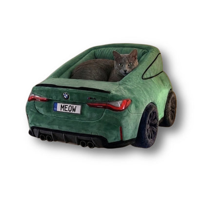 PawRacer Luxury Car Beds for cats