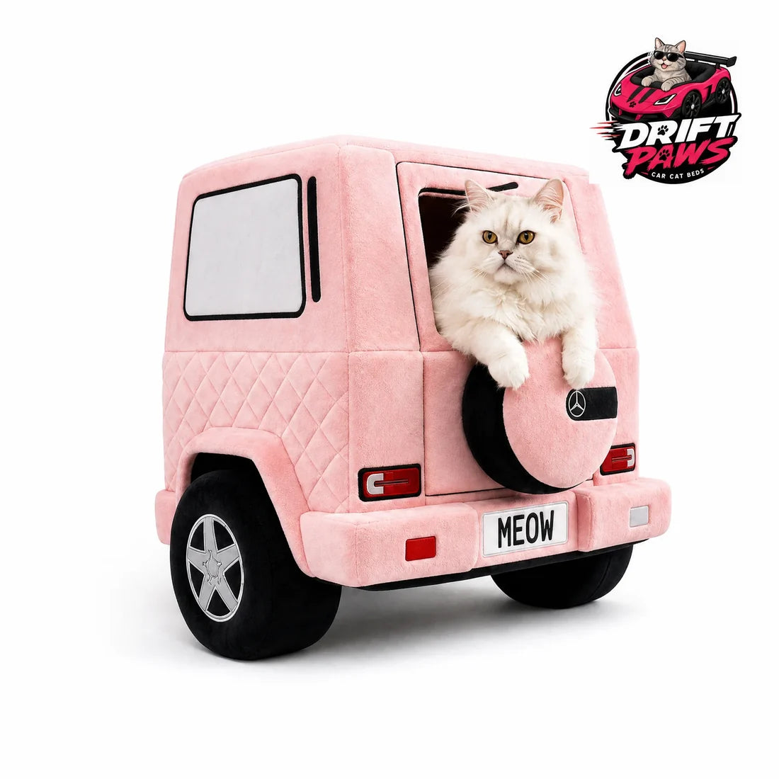 PawRacer Luxury Car Beds for cats